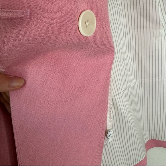 VERONICA BEARD Miller Dickey Jacket Blazer in Peony Pink SZ US 14 - Picture 9 of 11